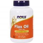 Заказать NOW Organic Flax Oil 1000 мг 100 капс