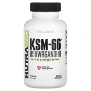 Заказать NutraBio Ashwagandha KSM-66 60 капс