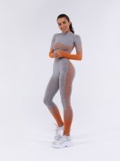 Заказать BonaFide Лосины Leggins Body Armour (Gray & Orange)