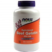 Заказать NOW Beef Gelatin 550 мг Hydrolyzed 200 капс