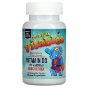 Заказать Vitables Vitamin D3 Chewable 500МЕ 90 таб
