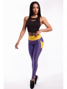 Заказать BonaFide Лосины Valkyria (Yellow&Violet)