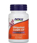 Заказать NOW Ubiquinol CoQH-CF 200 мг 60 гел капс N